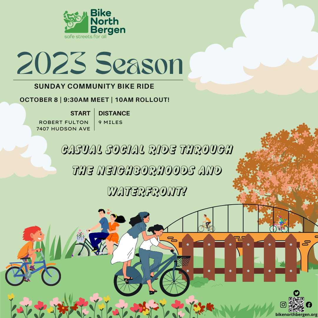 October 8 2023 Community Bike Ride!